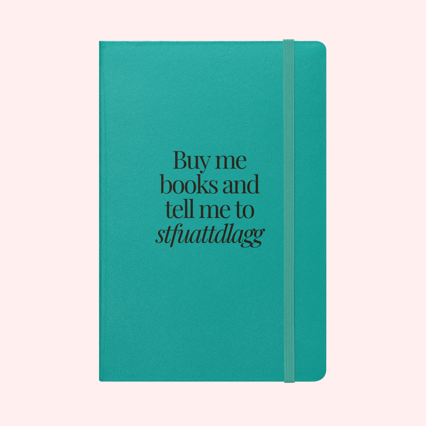 Stfu Notebook Black Text