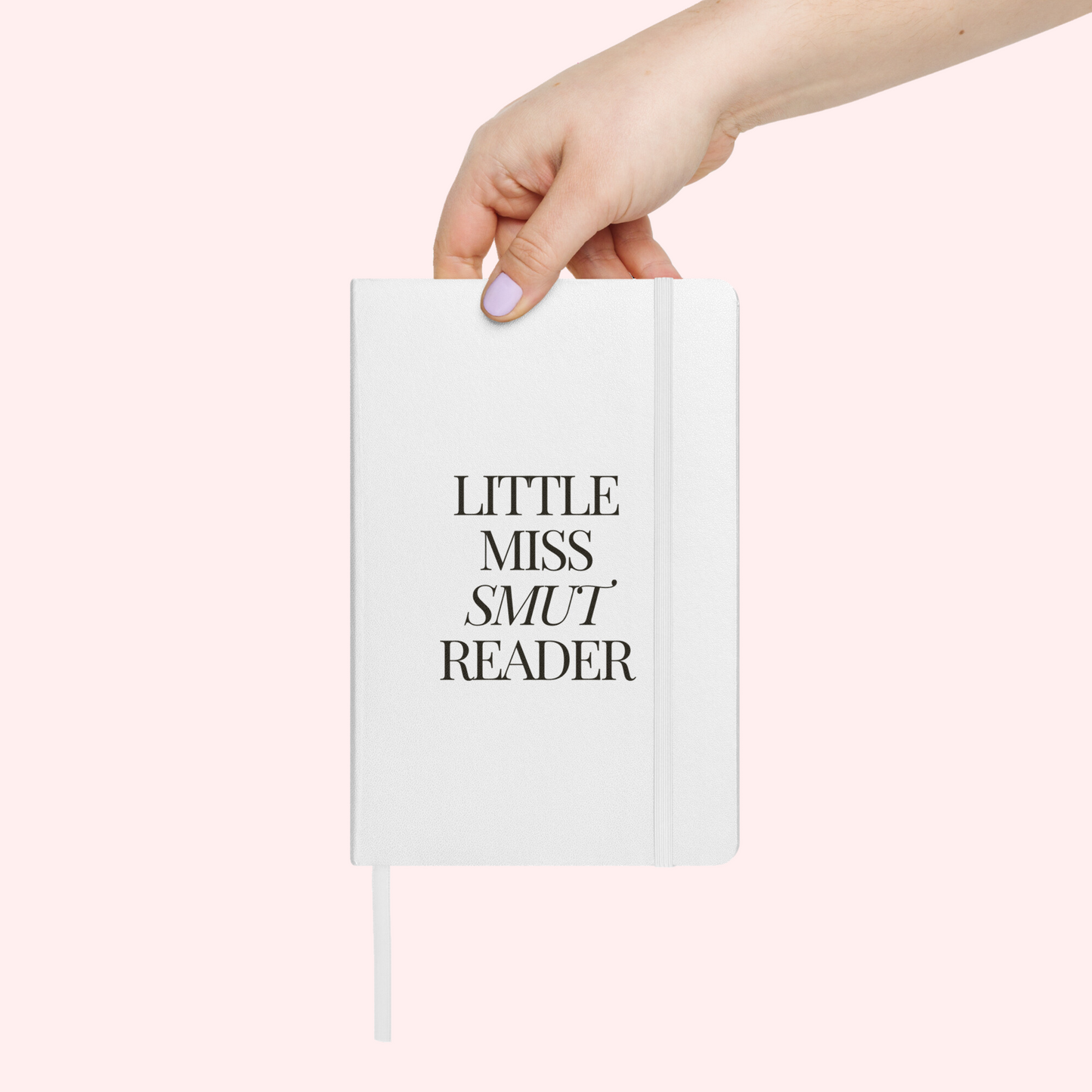 Little Miss Notebook Black Text