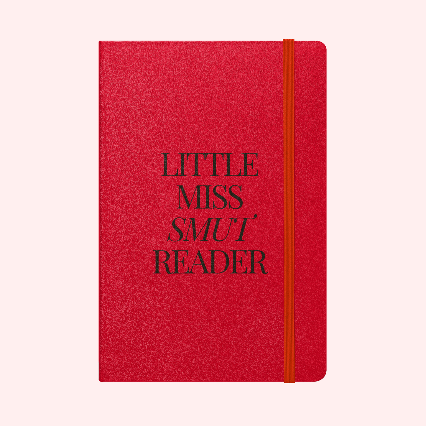 Little Miss Notebook Black Text