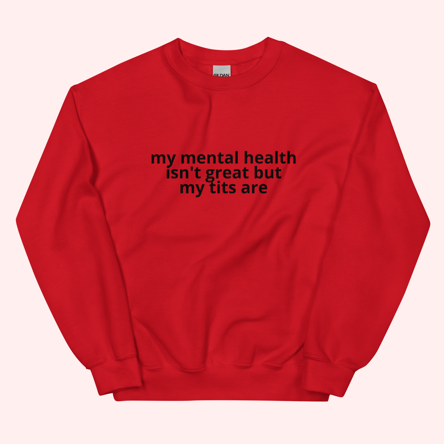 Mental Health Printed Crewneck
