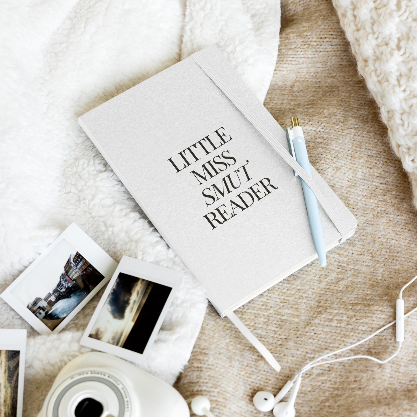 Little Miss Notebook Black Text