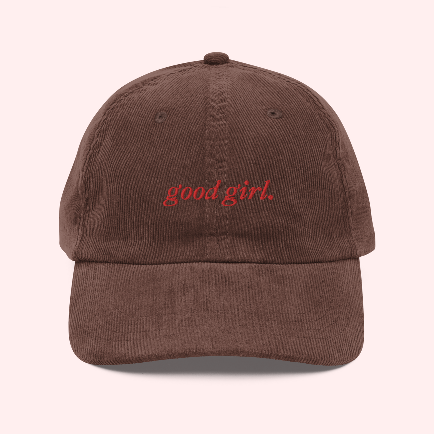 Good Girl Corduroy Hat