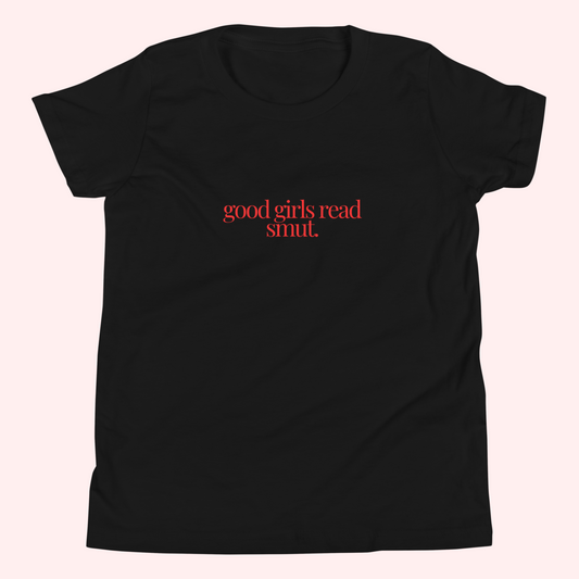 Good Girls Read Baby Tee (Red Text)