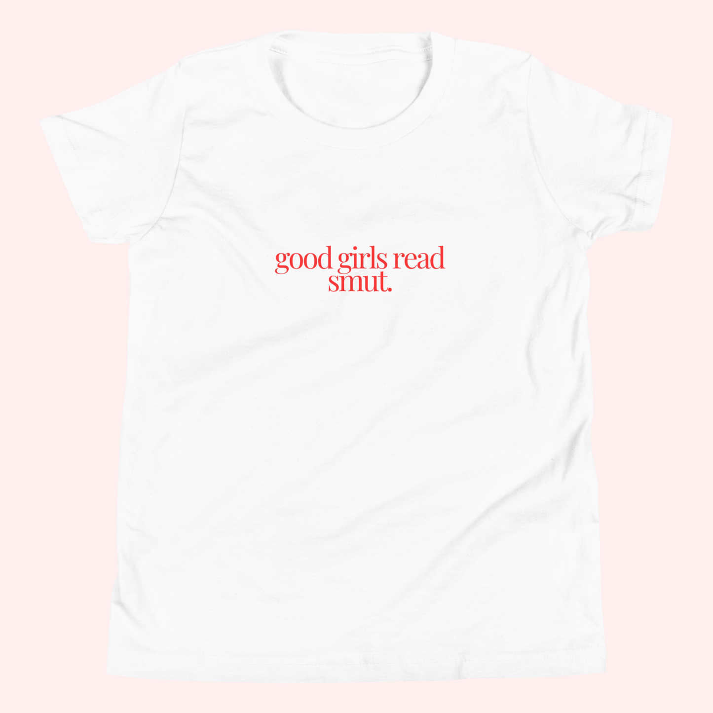 Good Girls Read Baby Tee (Red Text)