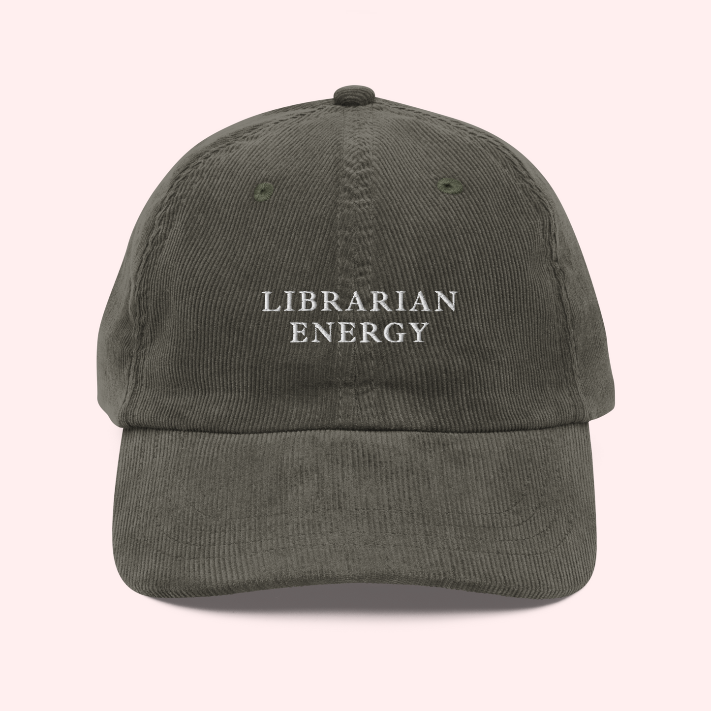 Librarian Energy Corduroy Hat