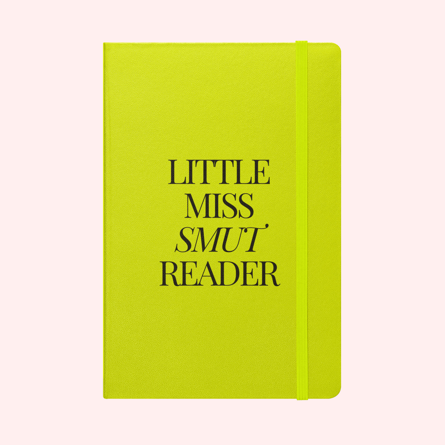 Little Miss Notebook Black Text