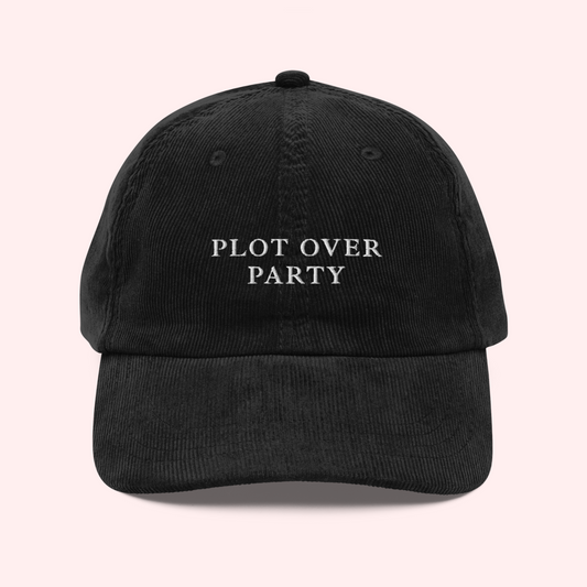 Plot Over Party Corduroy Hat