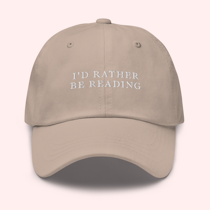 Rather Be Reading Hat