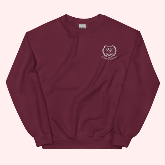 Tennis Club Embroidered Sweatshirt