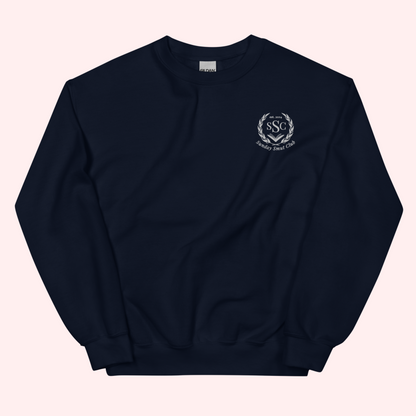 Tennis Club Embroidered Sweatshirt