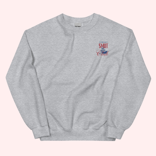 Smut Club Embroidered Sweatshirt