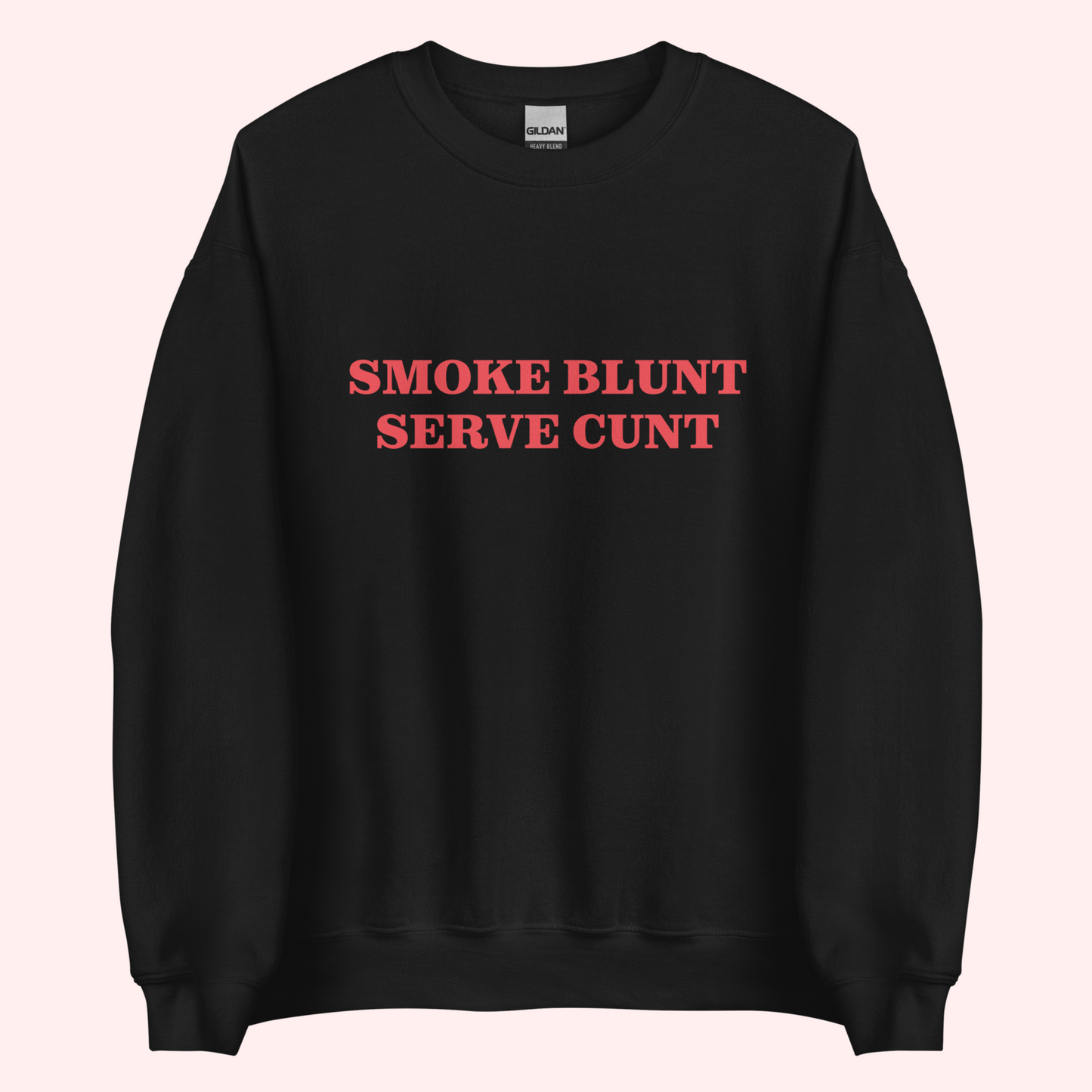 Smoke Blunt Printed Crewneck