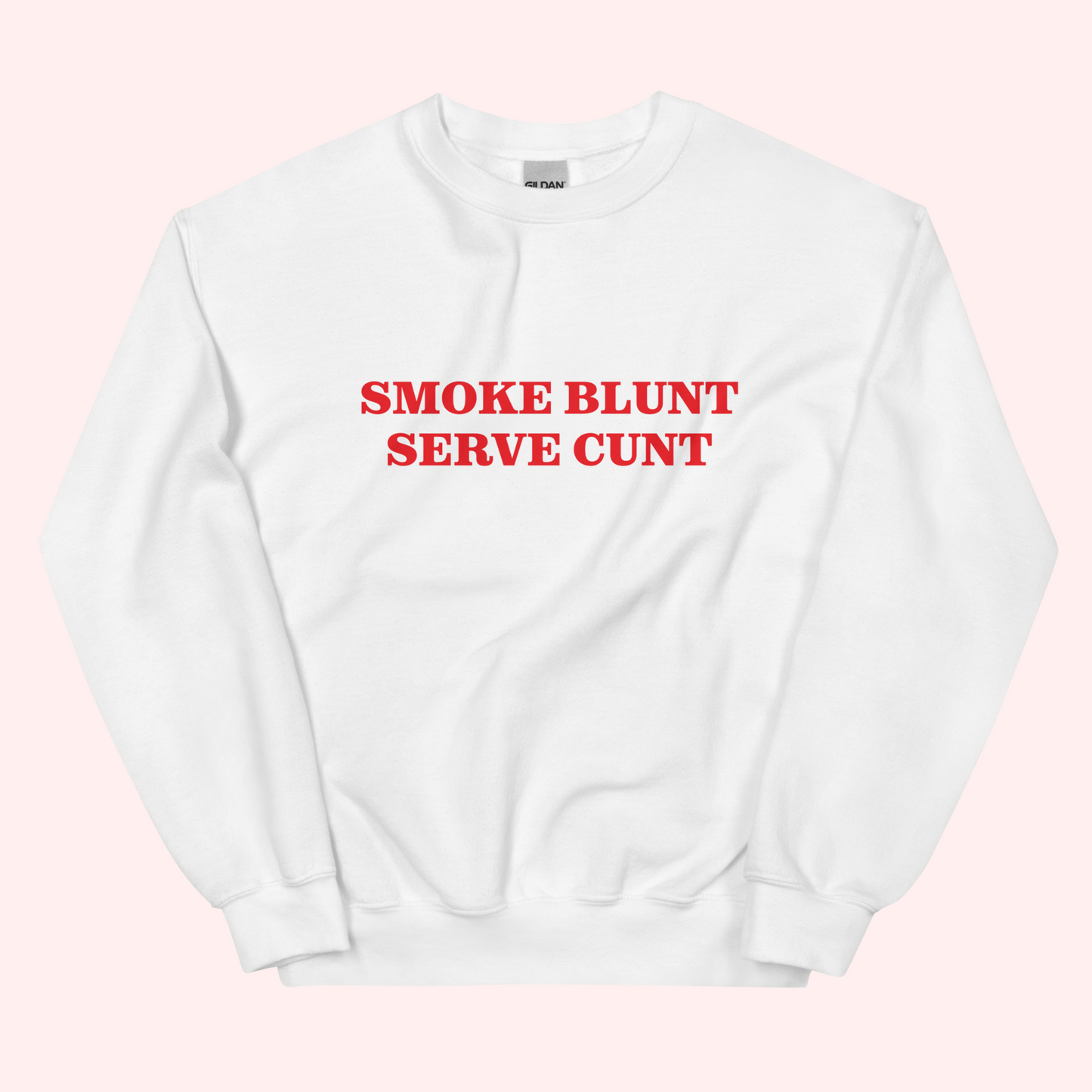 Smoke Blunt Printed Crewneck