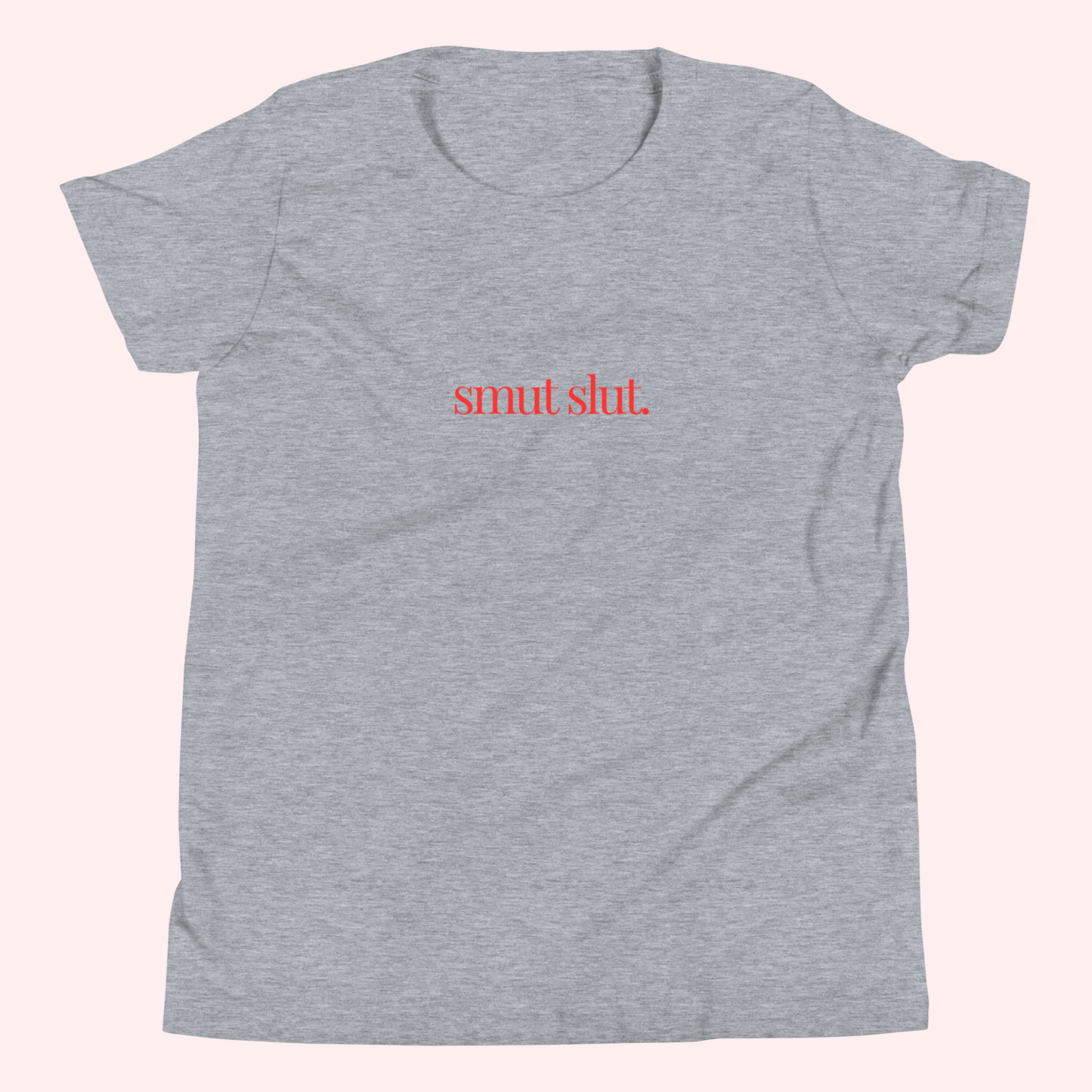 Smut Slut Baby Tee (Red Text)