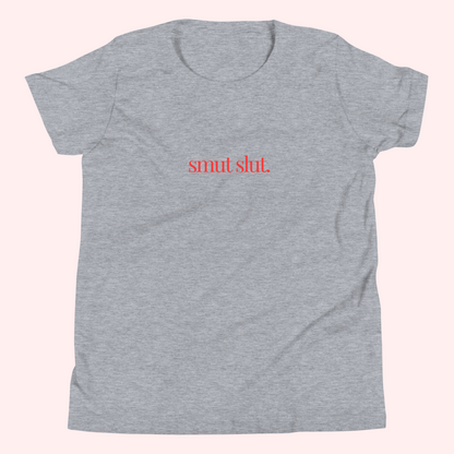 Smut Slut Baby Tee (Red Text)