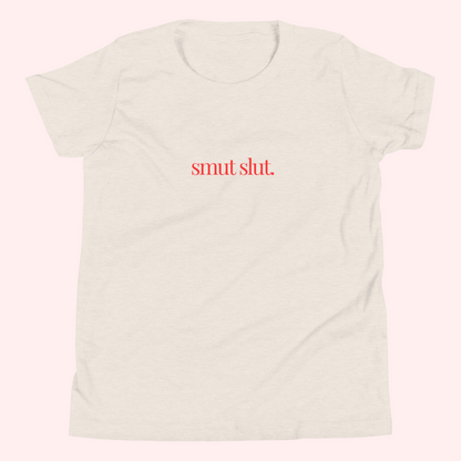 Smut Slut Baby Tee (Red Text)