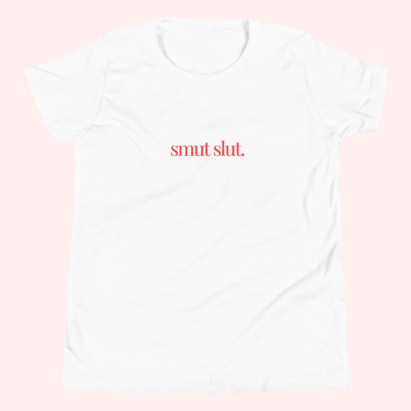 Smut Slut Baby Tee (Red Text)