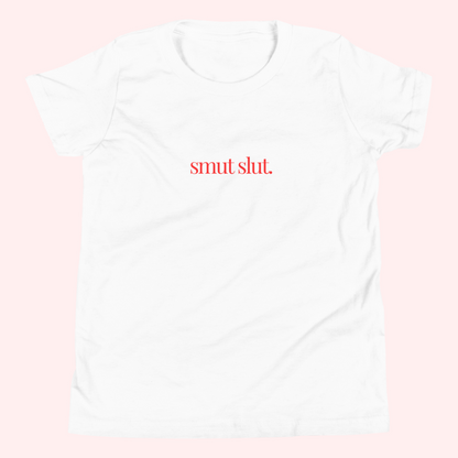 Smut Slut Baby Tee (Red Text)