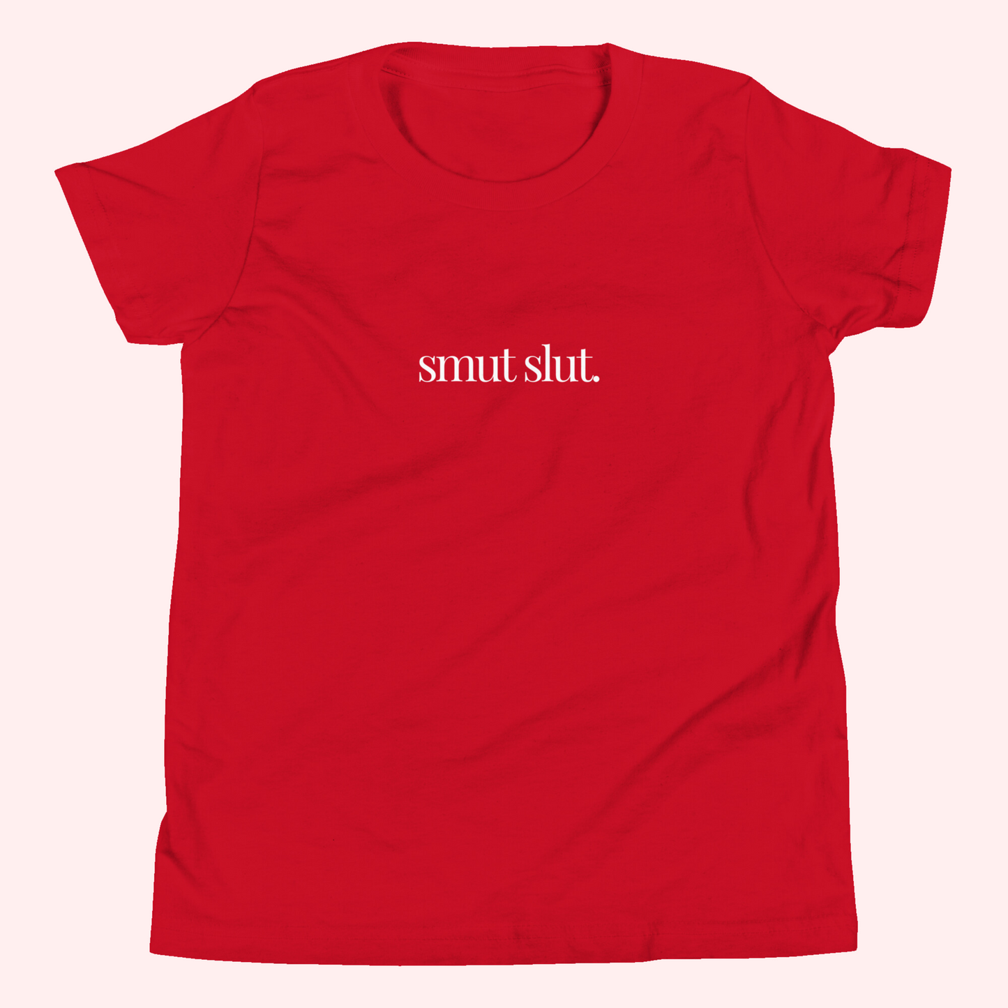 Smut Slut Baby Tee (White Text)