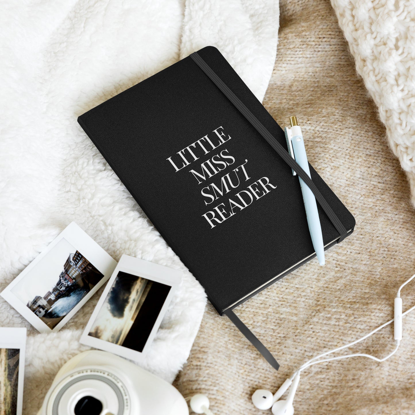 Little Miss Notebook White Text